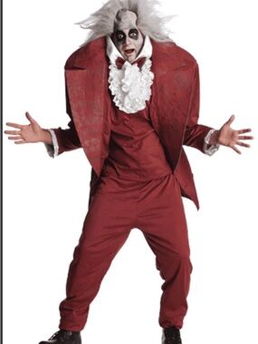 Beetlejuice Shrunken Head Adult Costume
